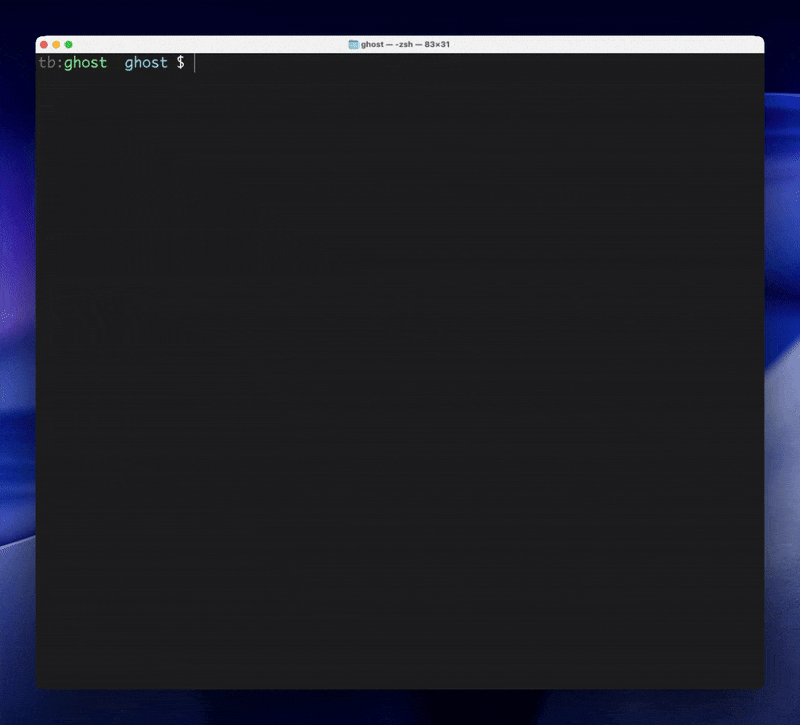 The output from the Ghost analytics blog agent when asked what the top performing blog post was in the last 7 days