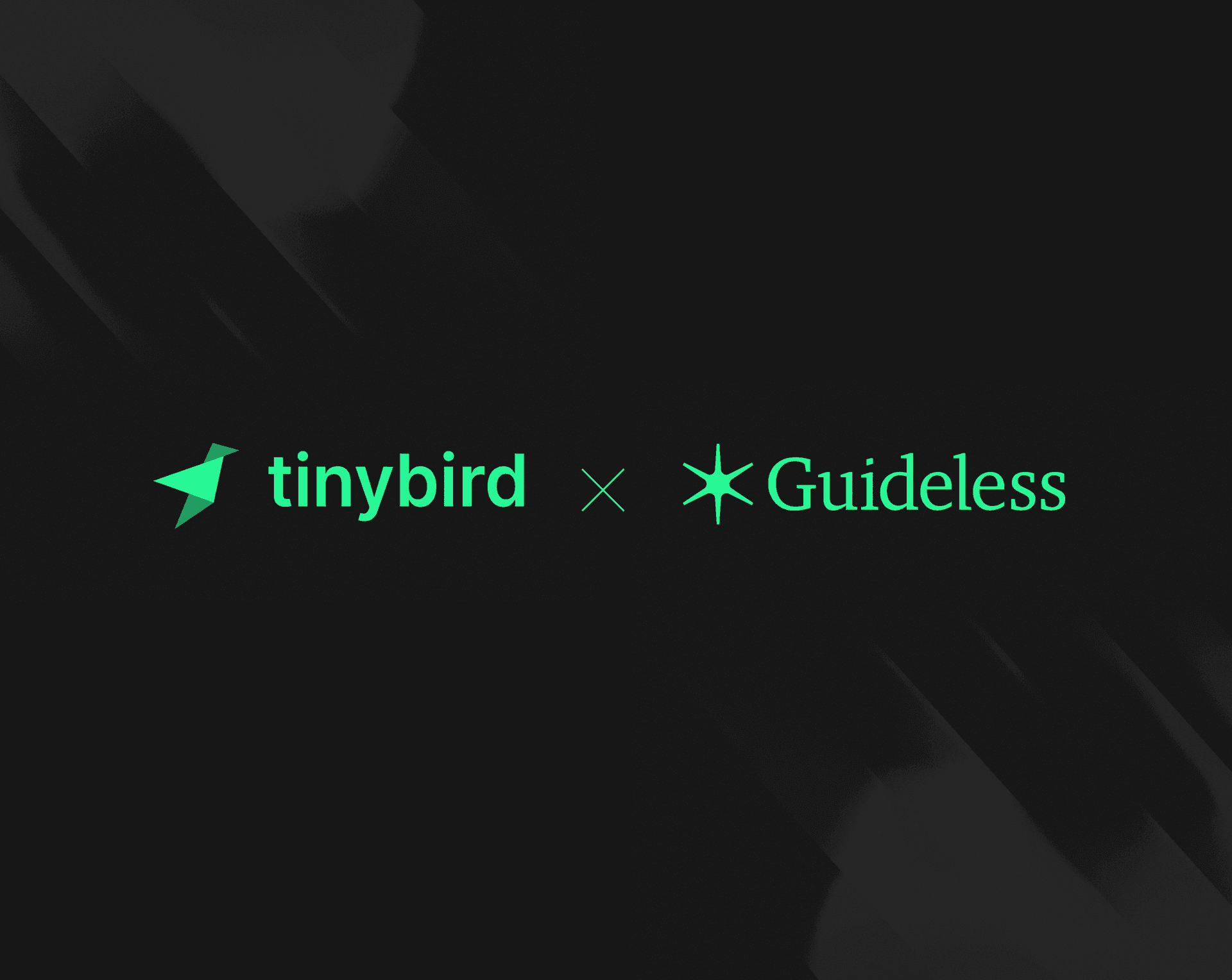 Tinybird x Guideless