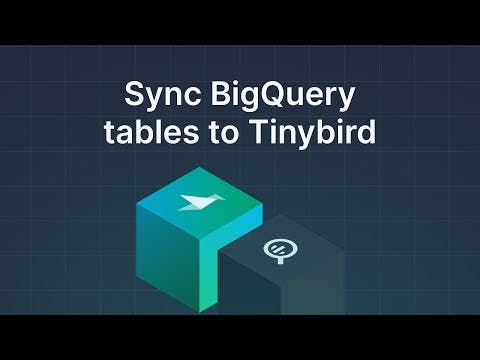Sync BigQuery Tables with the BigQuery Connector