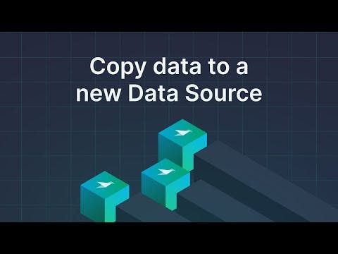 Copy to a new Data Source